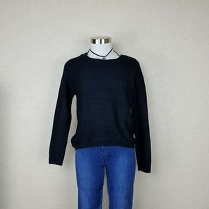 Black basic sweater